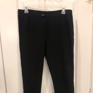 Betabrand Stretch Yoga Pant Dress Pants Capris